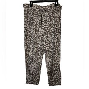 Time & Tru Women’s Animal Print Cozy Joggers